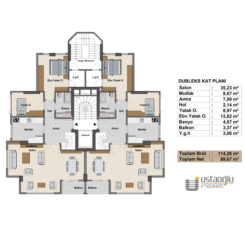 Büyütmek için tıklayın Berrak Apartmanı
