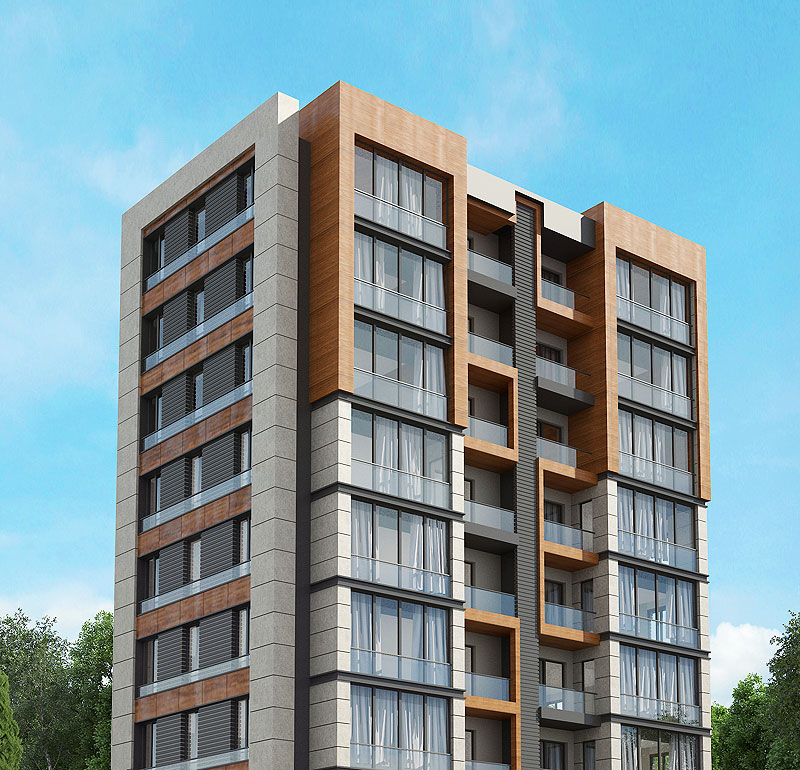 Büyütmek için tıklayın Berrak Apartmanı