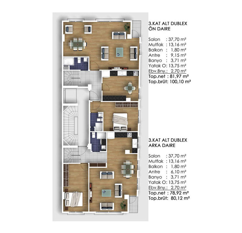 Büyütmek için tıklayın Deniz Apartmanı