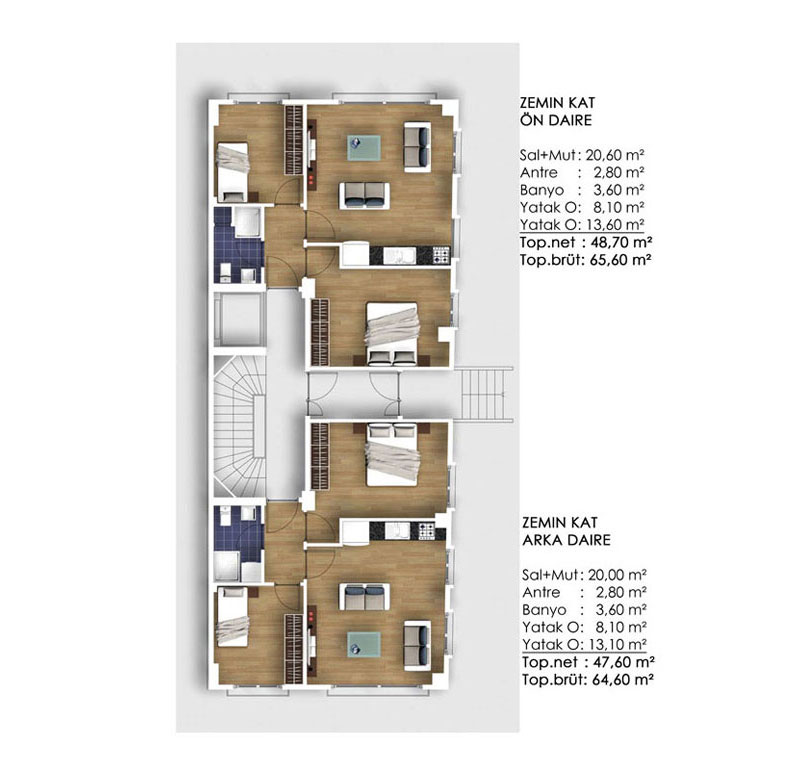 Büyütmek için tıklayın Deniz Apartmanı