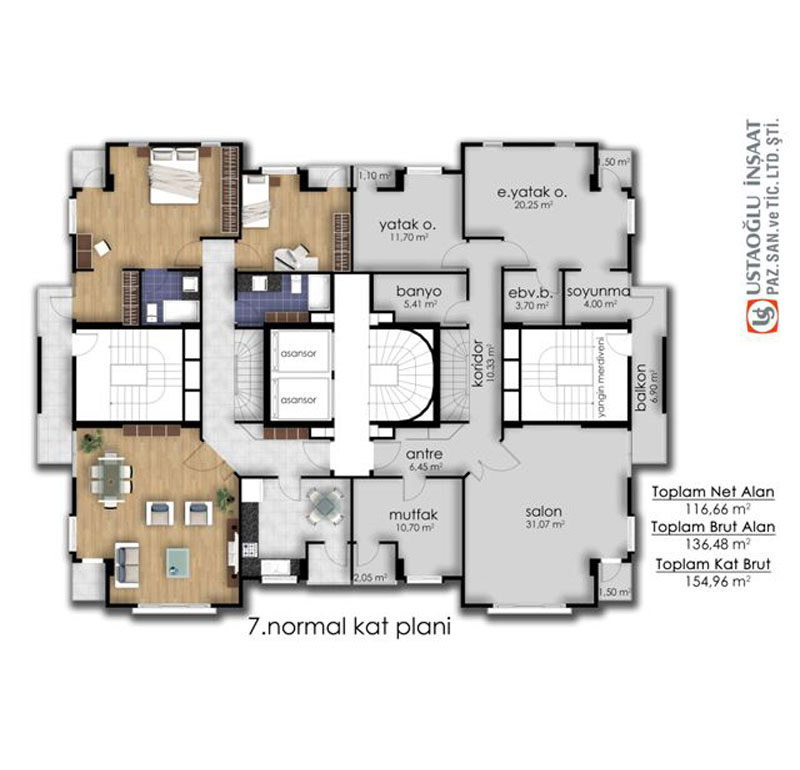 Büyütmek için tıklayın Sena Apartmanı