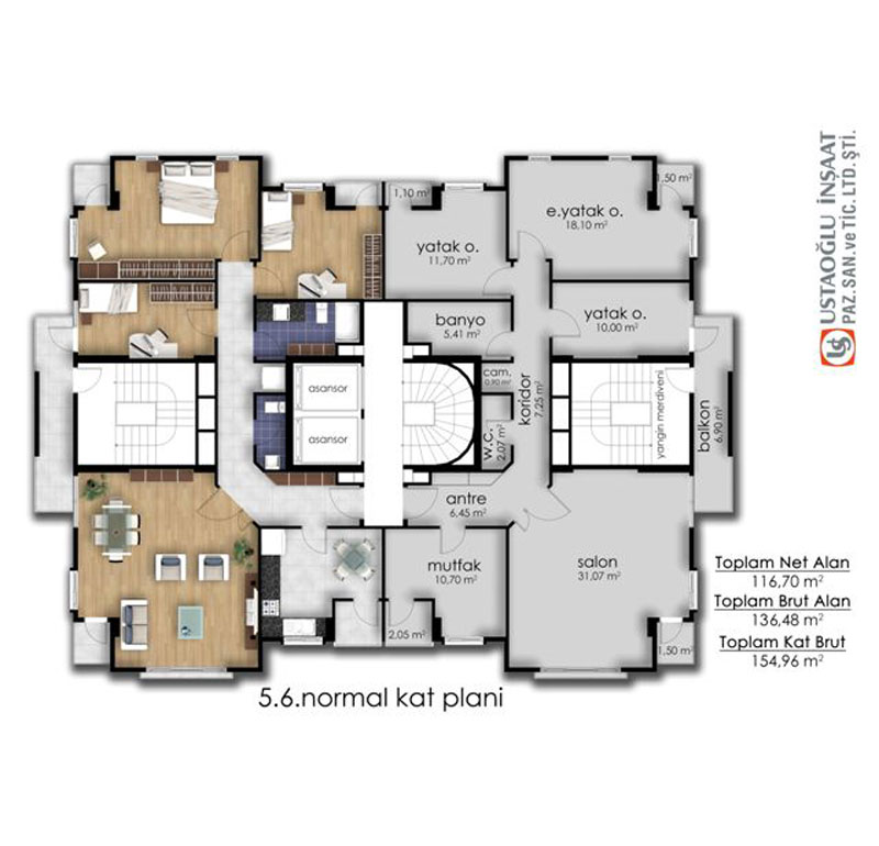 Büyütmek için tıklayın Sena Apartmanı